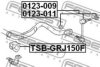 FEBEST TSB-GRJ150F Stabiliser Mounting